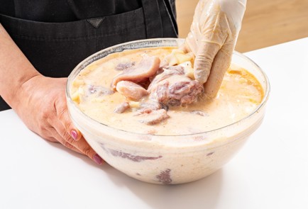 Фото шага рецепта Быстрый маринад для шашлыка из свинины 189035 шаг 6  