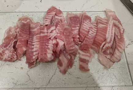 Фото шага рецепта Бюджетная карбонара 191671 шаг 1  