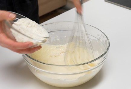 Фото шага рецепта Царские блины с курицей и грибами 140583 шаг 3  