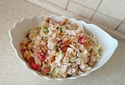 Фото шага рецепта Цезарь подомашнему 191180 шаг 10  