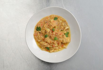 Фото шага рецепта Чахохбили с курицей и картофелем 17444 шаг 6  