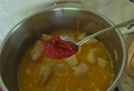 Фото шага рецепта Чахохбили из курицы и картофеля 186714 шаг 11  