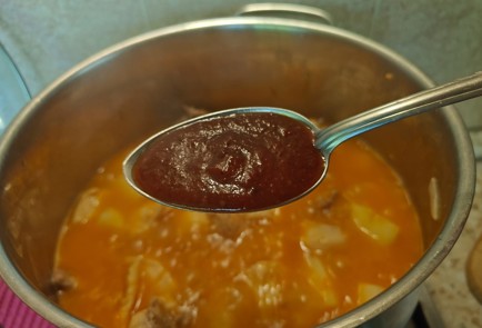 Фото шага рецепта Чахохбили из курицы и картофеля 186714 шаг 12  