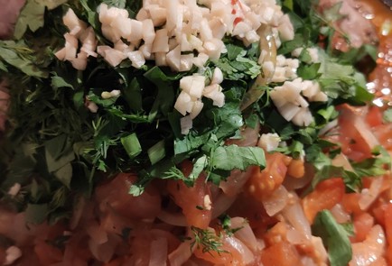 Фото шага рецепта Чахохбили с красным вином 137432 шаг 7  