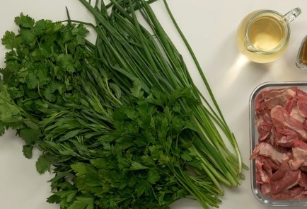 Фото шага рецепта Рагу из баранины чакапули 43019 шаг 1  