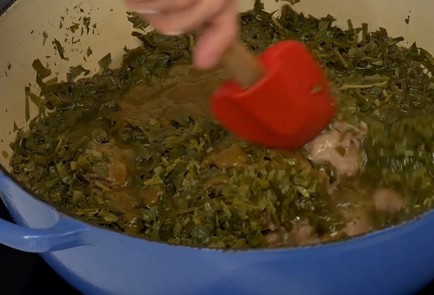 Фото шага рецепта Рагу из баранины чакапули 43019 шаг 9  