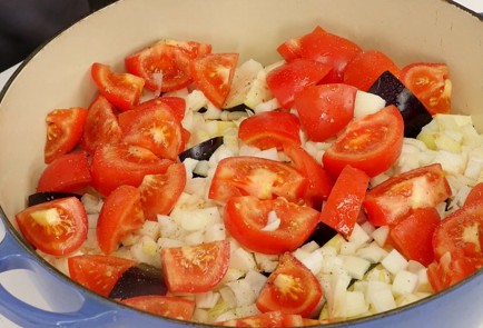 Фото шага рецепта Рагу из баранины с овощами чанахи 125354 шаг 11  