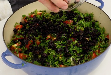 Фото шага рецепта Рагу из баранины с овощами чанахи 125354 шаг 12  