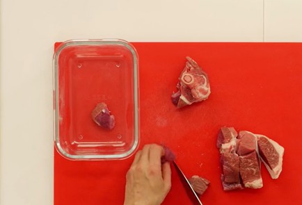 Фото шага рецепта Рагу из баранины с овощами чанахи 125354 шаг 2  