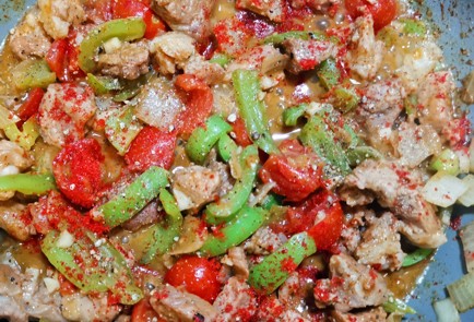 Фото шага рецепта Чашушули из свиной шеи 173687 шаг 11  