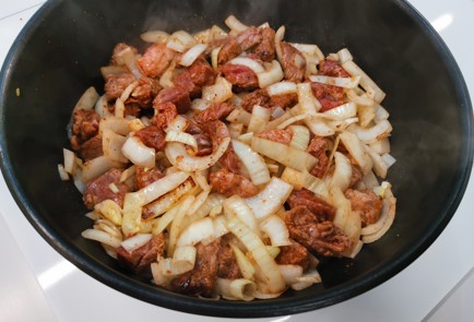 Фото шага рецепта Чашушули погрузински 175943 шаг 6