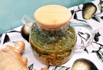 Фото шага рецепта Чай с имбирем 188853 шаг 10  