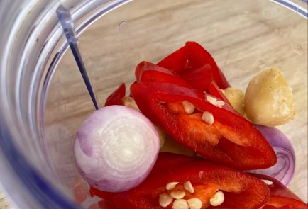 Фото шага рецепта Чайот в пряном кокосовом соусе с тофу 153158 шаг 2  