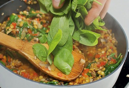 Фото шага рецепта Чечевица с овощами 31159 шаг 7  