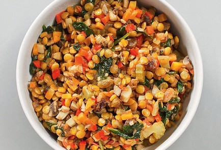 Фото шага рецепта Чечевица с овощами 31159 шаг 8  