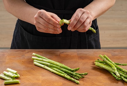 Фото шага рецепта Чечевица со спаржей и кокосовым молоком 175585 шаг 3  
