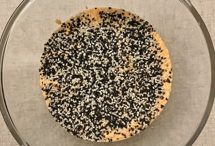 Фото шага рецепта Чечевичные лепешки с кунжутными семечками 191013 шаг 8  