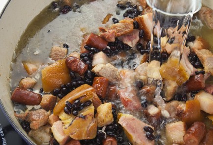 Фото шага рецепта Черные бобы со свининой 44237 шаг 4  