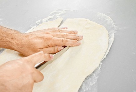 Фото шага рецепта Чешская булочка трдло 31492 шаг 4  