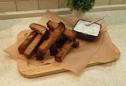 Фото шага рецепта Чесночные гренки 191512 шаг 12  