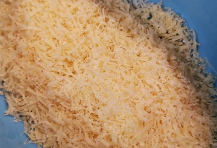 Фото шага рецепта Чесночные сырные хрустящие кетоломтики 152913 шаг 1  