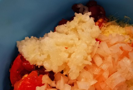 Фото шага рецепта Чесночные сырные хрустящие кетоломтики 152913 шаг 6  