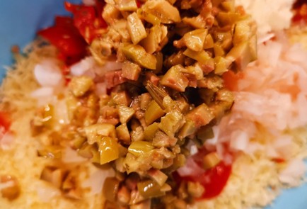 Фото шага рецепта Чесночные сырные хрустящие кетоломтики 152913 шаг 8  