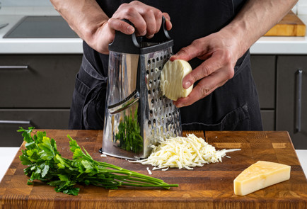 Фото шага рецепта Чесночный хлеб 191654 шаг 9  