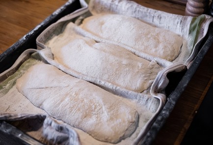 Фото шага рецепта Чиабатта на закваске левито мадре 138649 шаг 7  