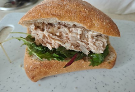 Фото шага рецепта Чиабатта с тунцом 186728 шаг 10  