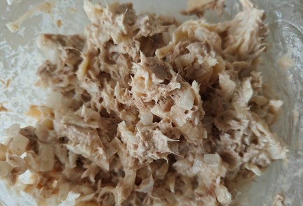 Фото шага рецепта Чиабатта с тунцом 186728 шаг 5  