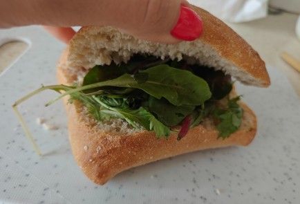 Фото шага рецепта Чиабатта с тунцом 186728 шаг 9  