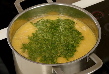 Фото шага рецепта Куриный суп чихиртма 125601 шаг 8