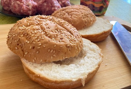 Фото шага рецепта Бургер 174369 шаг 1  