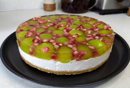 Фото шага рецепта Чизкейк без выпечки 191035 шаг 12  