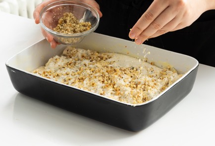 Фото шага рецепта Чизкейк из лаваша с грушей 151695 шаг 8  