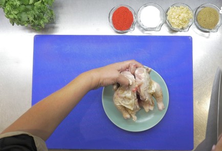 Фото шага рецепта Чкмерули из цыпленка 152609 шаг 2  