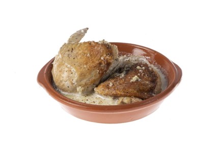 Фото шага рецепта Курица с чесноком чкмерули 139552 шаг 10  