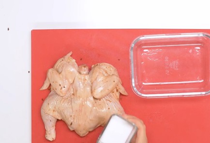 Фото шага рецепта Курица с чесноком чкмерули 139552 шаг 3  