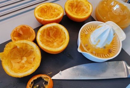 Фото шага рецепта Цитрусовый сок с облепихой 140747 шаг 1