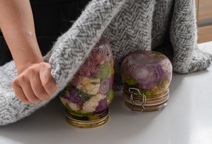 Фото шага рецепта Цветная капуста на зиму 174475 шаг 10  