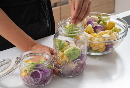 Фото шага рецепта Цветная капуста на зиму 174475 шаг 6  