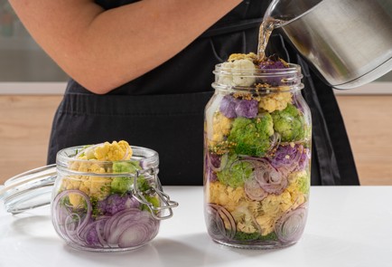 Фото шага рецепта Цветная капуста на зиму 174475 шаг 9  