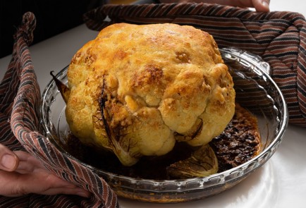 Фото шага рецепта Цветная капуста под шубой из рикотты 140220 шаг 10  