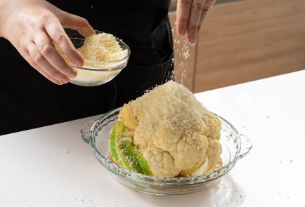 Фото шага рецепта Цветная капуста под шубой из рикотты 140220 шаг 8  