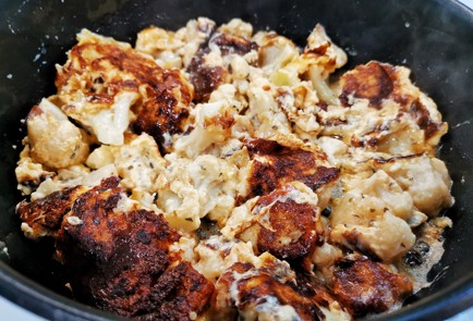 Фото шага рецепта Цветная капуста в кляре с сыром 140696 шаг 12  