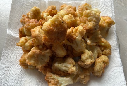 Фото шага рецепта Цветная капуста в кляре 174265 шаг 14