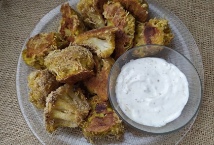 Фото шага рецепта Цветная капуста в сырной панировке 188828 шаг 11  