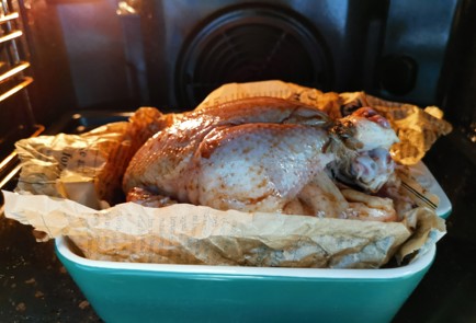 Фото шага рецепта Цыпленок корнишон 189095 шаг 9  