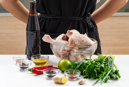 Фото шага рецепта Цыпленок погавайски 189102 шаг 1  